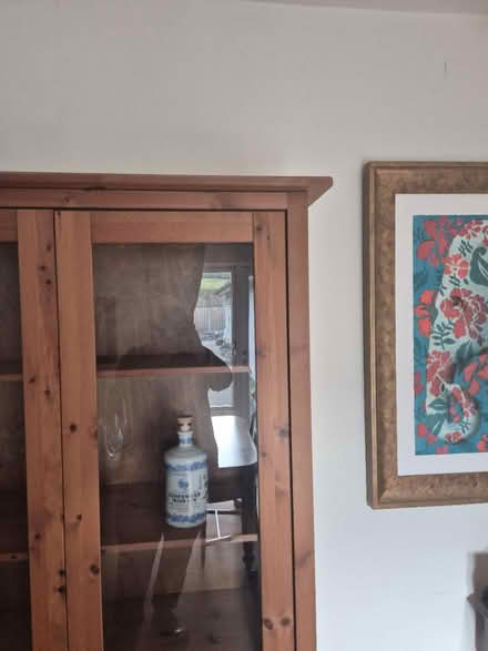 Photo of free Tall pine display or book case (Wicklow town) #1