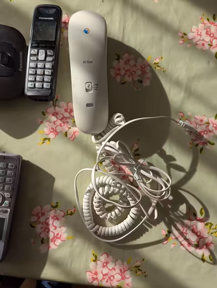 Photo of free Two cordless and one corded phone (Eccleston Lane Ends L34) #2