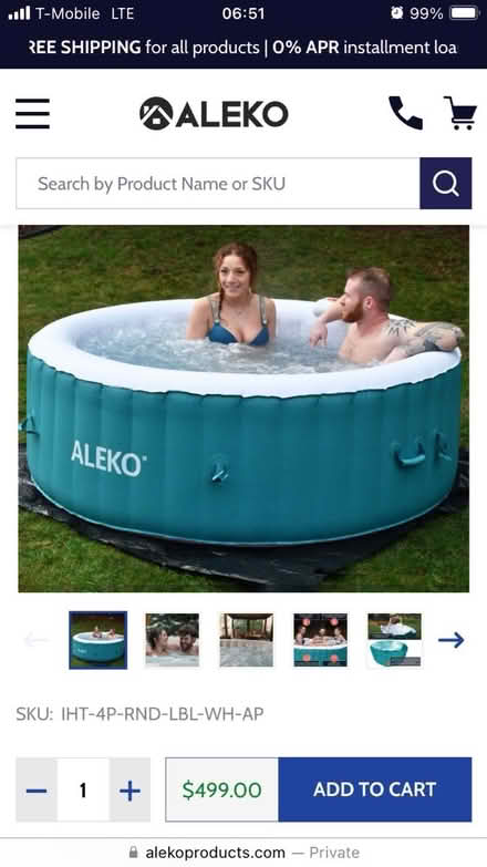 Photo of free Aleko 4 person spa (Shaw metro) #1