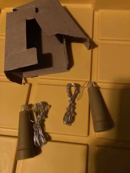 Photo of free String lights for bottle-lamp (Central Seattle) #1