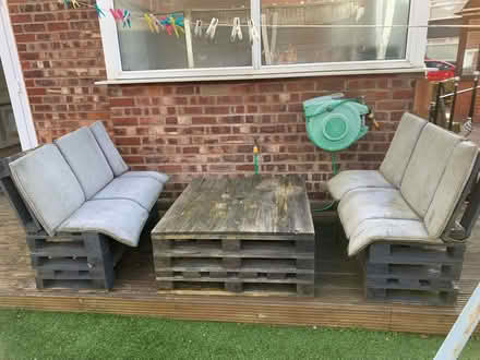 Photo of free Pallet furniture (Blackley, M9) #1