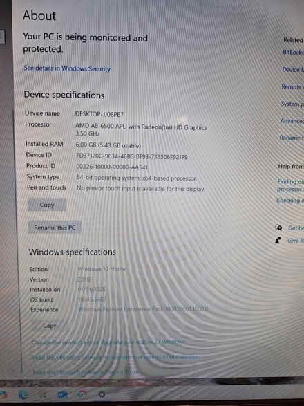 Photo of free Hp Pavilion tower PC + screen (Chirk LL14) #1