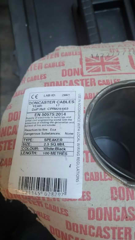 Photo of free Speaker cable reel (Worcester) #2