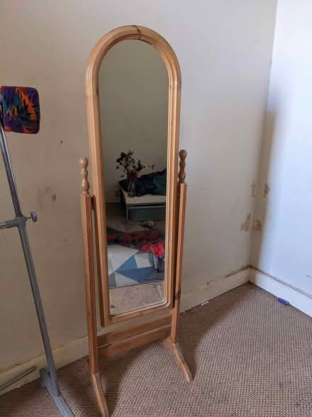 Photo of free Free Standing Mirror (Montgomery St, EH7.) #1
