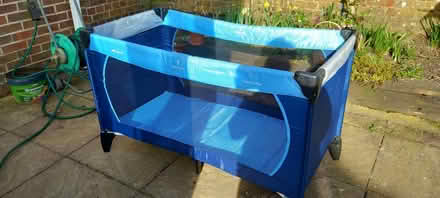 Photo of free Hauck travel cot (Uffculme, nr Cullompton) #1