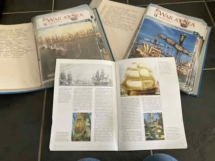 Photo of free Set of 100 x War at Sea history (Blackmore CM4) #1