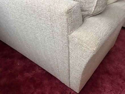 Photo of free John Lewis oatmeal sofa (West Kingsdown) #3