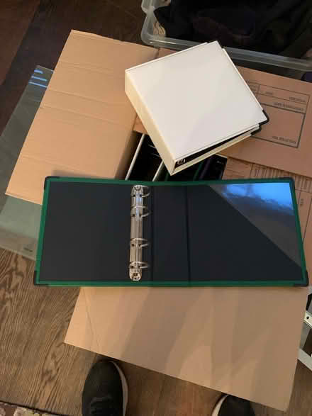 Photo of free DVD storage books & holders (Tooting SW17) #1