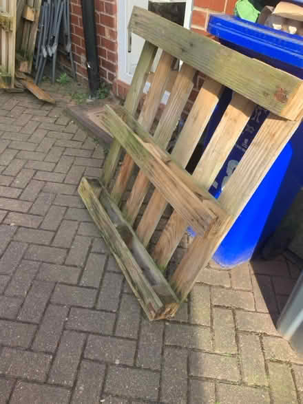 Photo of free Wooden pallets (Blackley, M9) #1