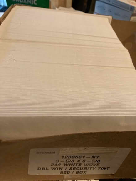 Photo of free Many window-type business envelopes (Central Seattle) #2