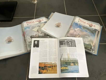 Photo of free Set of 100 x War at Sea history (Blackmore CM4) #2