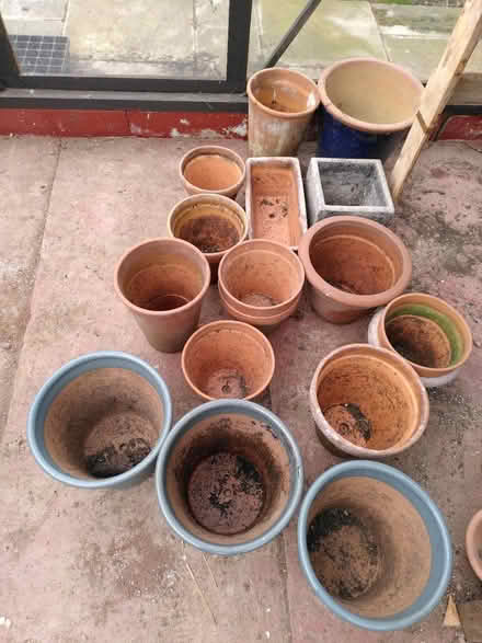 Photo of free Terracotta pots (Backworth, NE27) #1