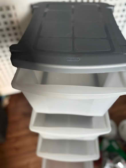 Photo of free Plastic drawers on wheels (SE4 1SJ) #2