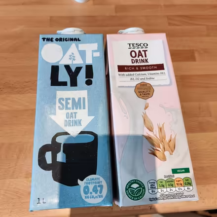 Photo of free Oat milks x 12 (Princes park, BN22) #1