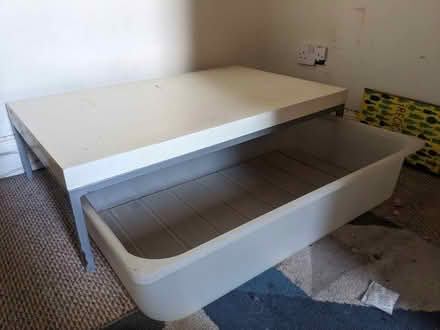 Photo of free Table with Storage (Montgomery St, EH7.) #2