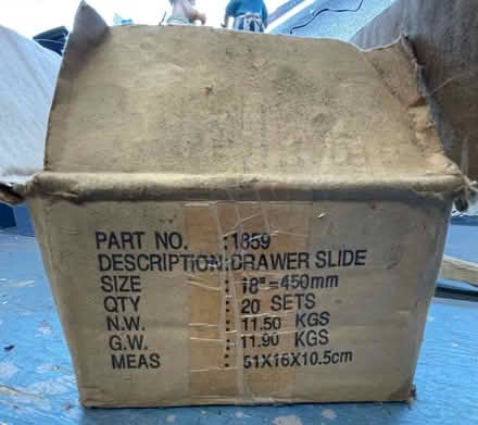 Photo of free Drawer Runners part box (Bishopsworth BS13) #2