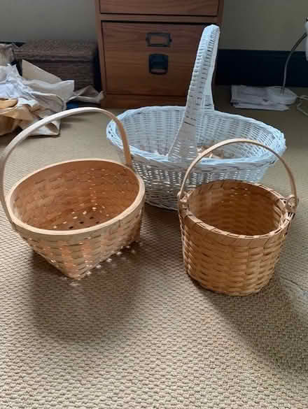 Photo of free White Basket (Bolton, MA) #1