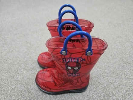 Photo of free Toddler Wellies size 5 (2yrs) Spidy (Neston near Station CH64) #2