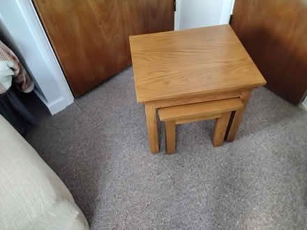 Photo of free Small nest of two tables (Hailsham BN27) #1