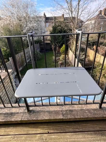 Photo of free Metal table for balcony (Tulse Hill, SE21) #2
