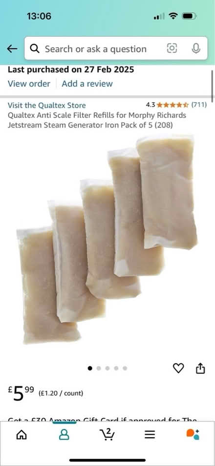 Photo of free Morphy Richards anti scale filters (Upper Street, Islington, N1) #2