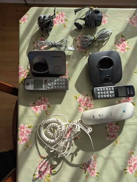 Photo of free Two cordless and one corded phone (Eccleston Lane Ends L34) #1