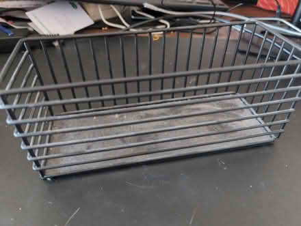 Photo of free Black wire storage pot (Crewe CW1) #1