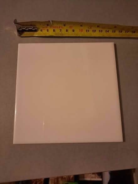 Photo of White Tiles 15cm / 15cm (Florence Park OX4) #1