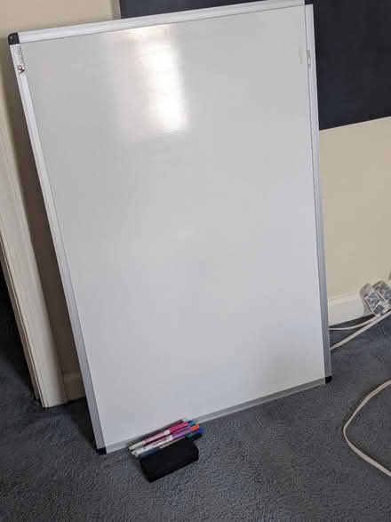 Photo of free White board (not magnetic) + pens (West philly) #1