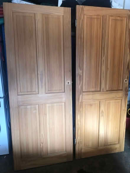 Photo of free Two pine internal doors (Bexleyheath DA7) #1