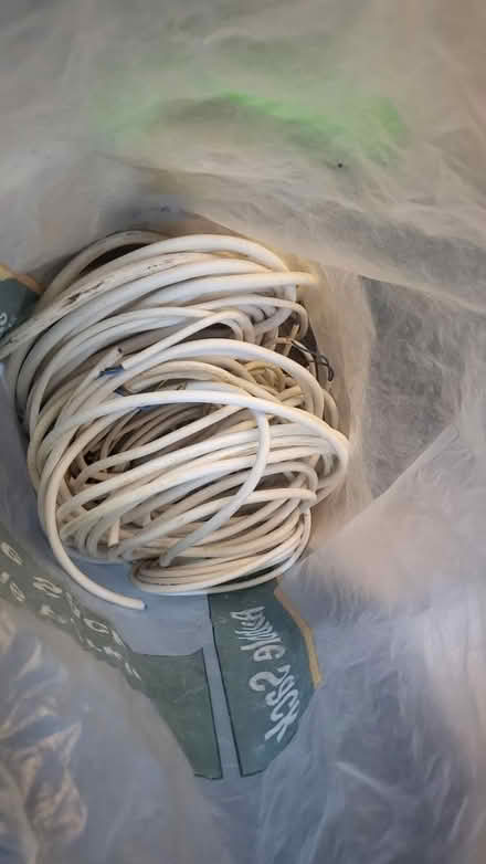 Photo of free Large bag of flex cable (Worcester) #2