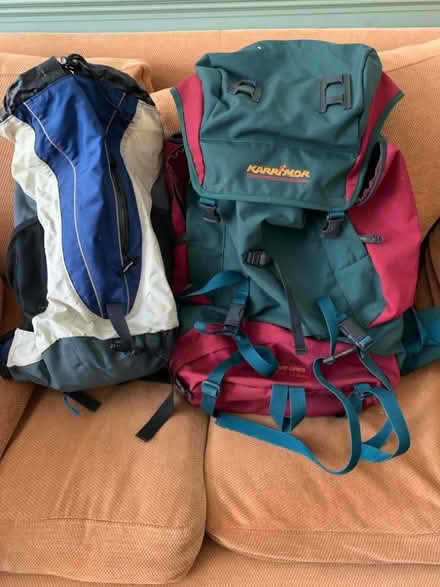 Photo of free 2 rucksacks (Trowbridge BA14) #1