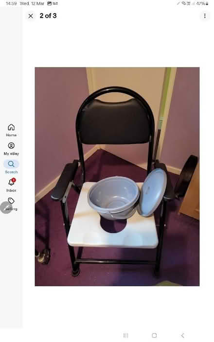 Photo of free Bedside commode (Netherfield MK6) #2