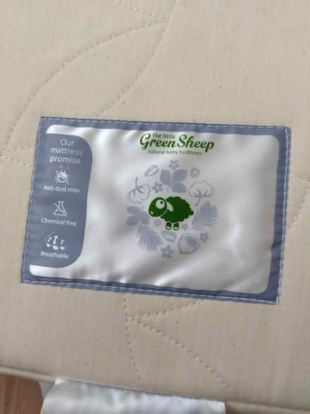 Photo of free Cot Mattress + bedding (OX1) #2
