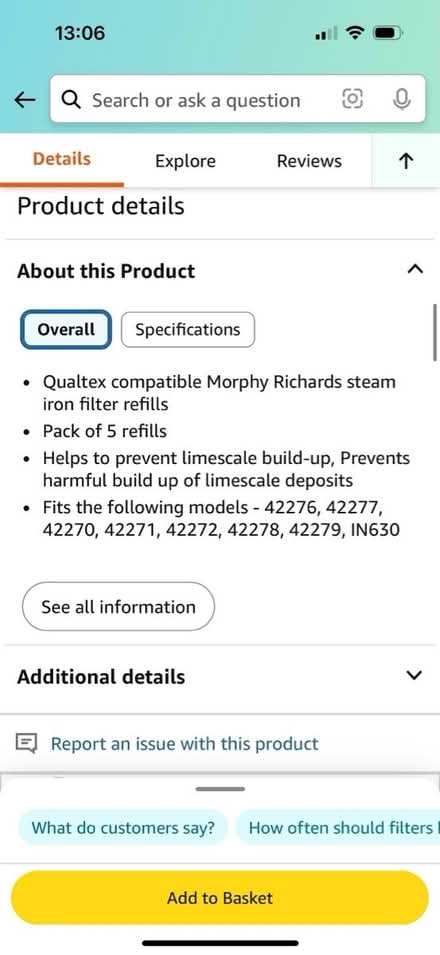 Photo of free Morphy Richards anti scale filters (Upper Street, Islington, N1) #3