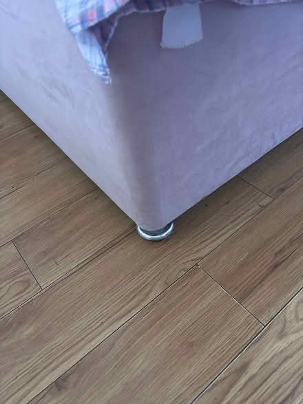 Photo of free Small double pink divan bed base (Allestree Derby) #2