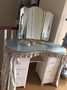 Photo of free Dressing Table with mirror and stool (University of Bath) #2