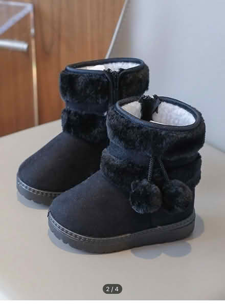 Photo of free Black boots toddler size (Croydon) #3