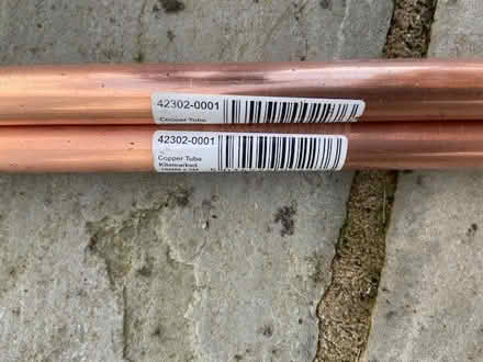 Photo of free 2 pieces of 15mm copper piping (Simonstone BB12) #2