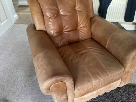 Photo of free Leather Arm chair (Cam GL11) #1