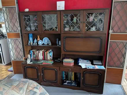 Photo of free Large dark dresser (SG14 sele farm Hertford.) #1