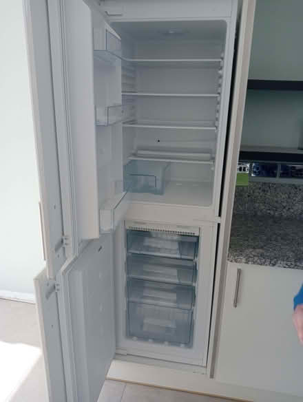 Photo of free Fridge Freezer and holding cabinet (Formby L37) #1