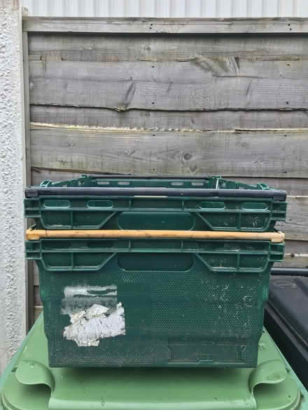Photo of free Plastic crates x2 (Stockport centre) #2