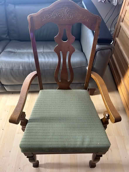 Photo of free 2 dining room chairs (Borough Green TN15) #1