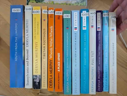 Photo of free Collection of 13 books by Dervla Murphy (Kenley CR8) #1