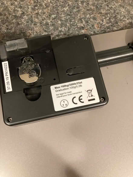 Photo of free Bathroom scales (Purley) #2