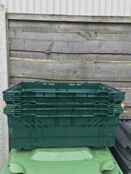 Photo of free Plastic crates x2 (Stockport centre) #1