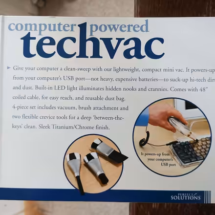 Photo of free Laptop Vacuum Cleaner (Rayleigh SS6) #3