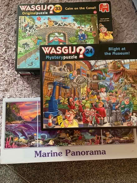 Photo of free Wasgij jigsaws (Stevenage SG1) #1