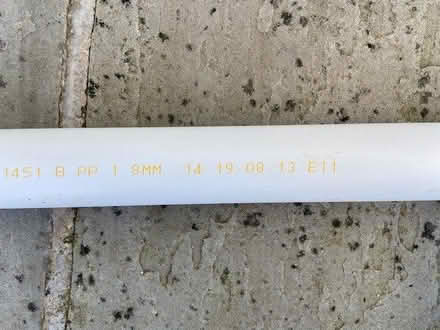 Photo of free Length of plastic waste pipe (Simonstone BB12) #2